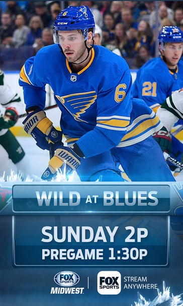 Blues look to avenge loss to Wild in finale of seven-game homestand